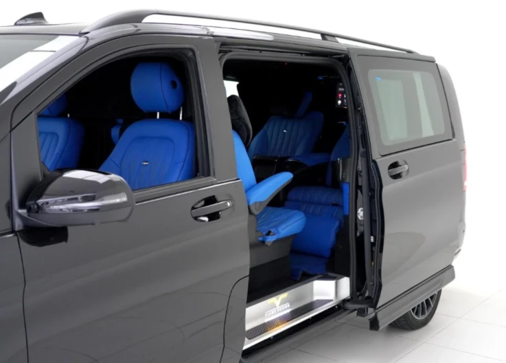 Mercedes Benz V250 2023 BLACK RENTAL IN DUBAI - undefined
